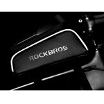 Geanta bicicleta cu husa pentru telefon Rockbros 017-1BK, Negru, ROCKBROS