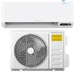 Pachet aer conditionat Goldsense Fresh Air - 12000 Btu - Aport de aer proaspat, Sleep Mode, 3D Air Flow Inverter, Wi-Fi inclus + kit complet de montaj Eastshop