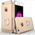 Husa Apple iPhone 6/6S , Elegance Luxury 3in1 Ring Gold, MyStyle
