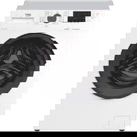 Masina de spalat rufe Beko WUE7626XBWST 7 kg, 1200 rpm, Clasa A, Motor ProSmart Inverter, Recycled Tub, SteamCure, Child Lock, Alb, BEKO