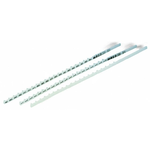 Marker tags; MARKED; G; not stretchable; Horizontal marking; snap-on type; white, Wago