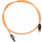 Nexans | N116.P1A010OK | Patch cord | Cat 6 | Neecranat | 1 metrU | LSZH | Portocaliu | LANmark