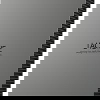 Hard disk extern LaCie Mobile Drive Secure 5TB USB-C 3.2 Gen 1 Silver, LaCie