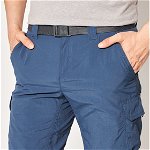 Pantaloni scurti de trekking pentru barbati, Columbia, Nylon, Maro, Marimea 34