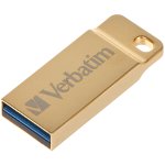 Memorie USB Verbatim Exclusive Metal 16GB, USB 2.0, Gold, Verbatim