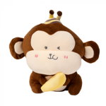 Jucarie de Plus Maimuta cu Banana Maro, Nurio