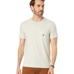 Imbracaminte Barbati Nautica Pocket T-Shirt Oatmeal Heather, Nautica