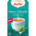 Ceai bio Menta si Chlorella, 17x 2.0g, Yogi Tea, 34.0g