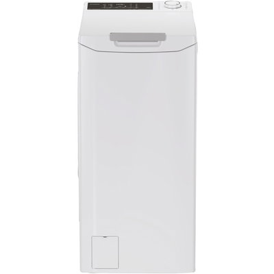 Masina de spalat rufe Candy verticala TCA474TM5-S, 7 kg, 1400 RPM, Clasa A, Inverter, AI Weight, hOn, Alb