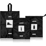 Notino Travel Collection Set of bags for shoes & laundry set de genți de voiaj pentru încălțăminte & lenjerie de corp & lichide, Notino