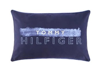 Husa perna Tommy Hilfiger State Decos 40x60cm Grey, Tommy Hilfiger
