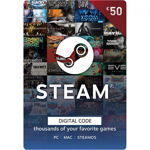 Licenta electronica Steam Wallet 50 Euro