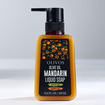 Sapun lichid cu ulei de masline si mandarina, 450 ml, Olivos