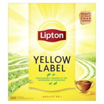 Ceai Lipton Yellow Label 100 plicuri, Lipton