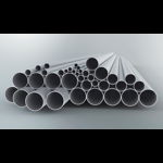 Tub metalic din aluminiu pentru cabluri electrice,D.ext.40 mm, Fintech