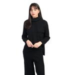 Set dama negru tricotat LM0209 NG, 
