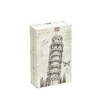 Cutie valori tip carte Pisa, 12 x 18 x 5 cm, 