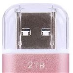 ESD310 2TB External USB 3.0 Type C/A Pink, Transcend
