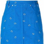 Kenzo Cotton Skirt BLUE