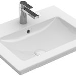 Lavoar baie, Villeroy & Boch, Venticello, alb, 60x50 cm