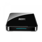 TV Box Mecool KM3 Smart Media Player, 4GB Ram, 64 GB ROM, Android 9.0, QuadCore, Control vocal