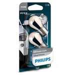 Philips Set 2 Becuri auto auxiliare PY21W Silver Vision, 12V, 21W