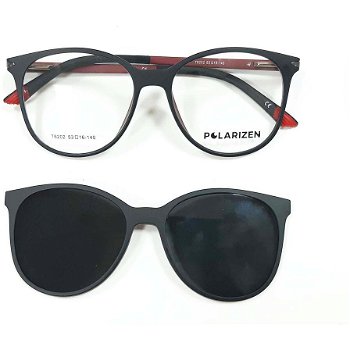 Rame ochelari de vedere dama Polarizen CLIP-ON T6202 C4 53mm