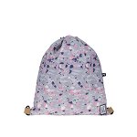 Rucsac gri cu print multicolor The Pack Society