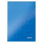 Caiet de birou LEITZ Wow, A5, coperta dura, dictando, albastru metalizat, Leitz