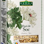 Ceai soc flori 50g - VEDDA, VEDDA KALPO