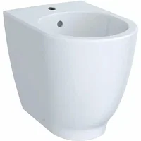 Bideu pe pardoseala Geberit Acanto alb