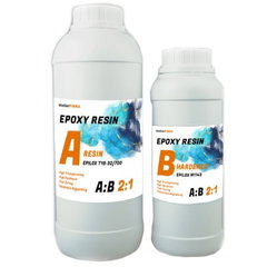 Rasina Epoxidica transparenta kit 1 kg baza + 0.5kg intaritor,