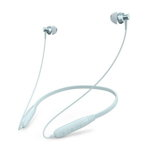 Casti sport Bluetooth cu banda pentru gat cu rating IPX6 - Albastru