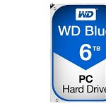 HDD WD Blue 6TB 5400rpm 64MB cache SATA III, Nova Line M.D.M.