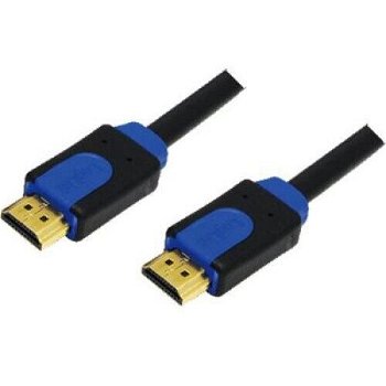 CABLU HDMI high speed with. ethernet LOGILINK, 5m, (T/T), suporta rezolutii 3D TV si 4K UHD, gold plated, black, "CHB1105", LOGILINK