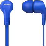 Casti Audio Cu Fir Philips, Difuzoare 8.6 Mm, 16 Ohm, Sensibilitate 102 Db La 1 Khz, Lungime Cablu 1.2 M, Conector Jack 3.5 Mm, Albastru, PHILIPS