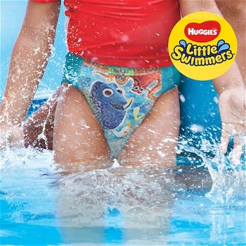 Scutece-chilotel pentru apa Huggies Little Swimmers 3-4, 7-15 Kg, 12 buc