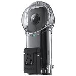 Husa de protectie LLWL pentru camera sport insta360 X3, material EVA, negru, 12.7x6.6x4.4cm