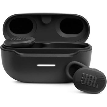 Casti JBL Endurance Race, True wireless, Bluetooth, In-ear, Microfon, negru