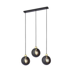 Corp de iluminat suspendat ADVITI Jala 3p AD-LD-6226BE27M, E27, maxim 3 x 15W, Negru, Adviti