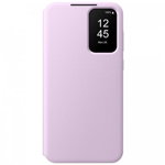 Husa SAMSUNG Smart View Wallet Case pentru Galaxy A55, EF-ZA556CVEGWW, Lavender