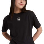 Converse tricou de bumbac pentru copii culoarea negru, Converse