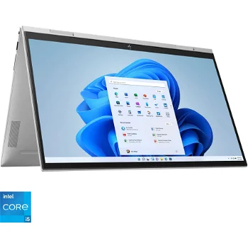 Laptop 2in1 HP Envy x360 Convert 15-es1020nn (Procesor Intel® Core™ i5-1155G7 (8M Cache, up to 4.50 GHz) 15.6" FHD Touch, 8GB, 512GB SSD, Intel Iris Xe Graphics, Win11 Home, Argintiu)