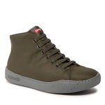 Camper, Pantofi sport high-cut din material textil Peu Touring 277, Kaki