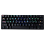 Tastatura Bluetooth si cu fir gaming mecanica Redragon Draconic neagra iluminare RGB