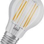 Bec LED Osram Star Classic A, E27, 7.5W (75W), 806 lm, lumina neutra (4000K), cu filament, OSRAM