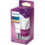 Bec LED Philips 100W A60 E27 WW FR ND 1PF/10 929001234504