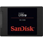 Solid-State Drive (SSD), SanDisk, Ultra 3D, 2TB, 2.5", SATA III