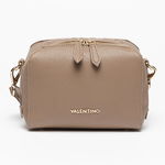 Valentino Bags, Geanta crossbody de piele ecologica cu logo in relief Pattie, Portocaliu mandarina