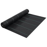 Membrană antiburuieni & antirădăcini, negru, 2x25 m, PP